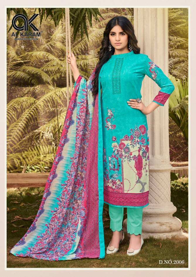 Jasmine Vol 2 By Al Karam Karachi Cotton Dress Material Catalog